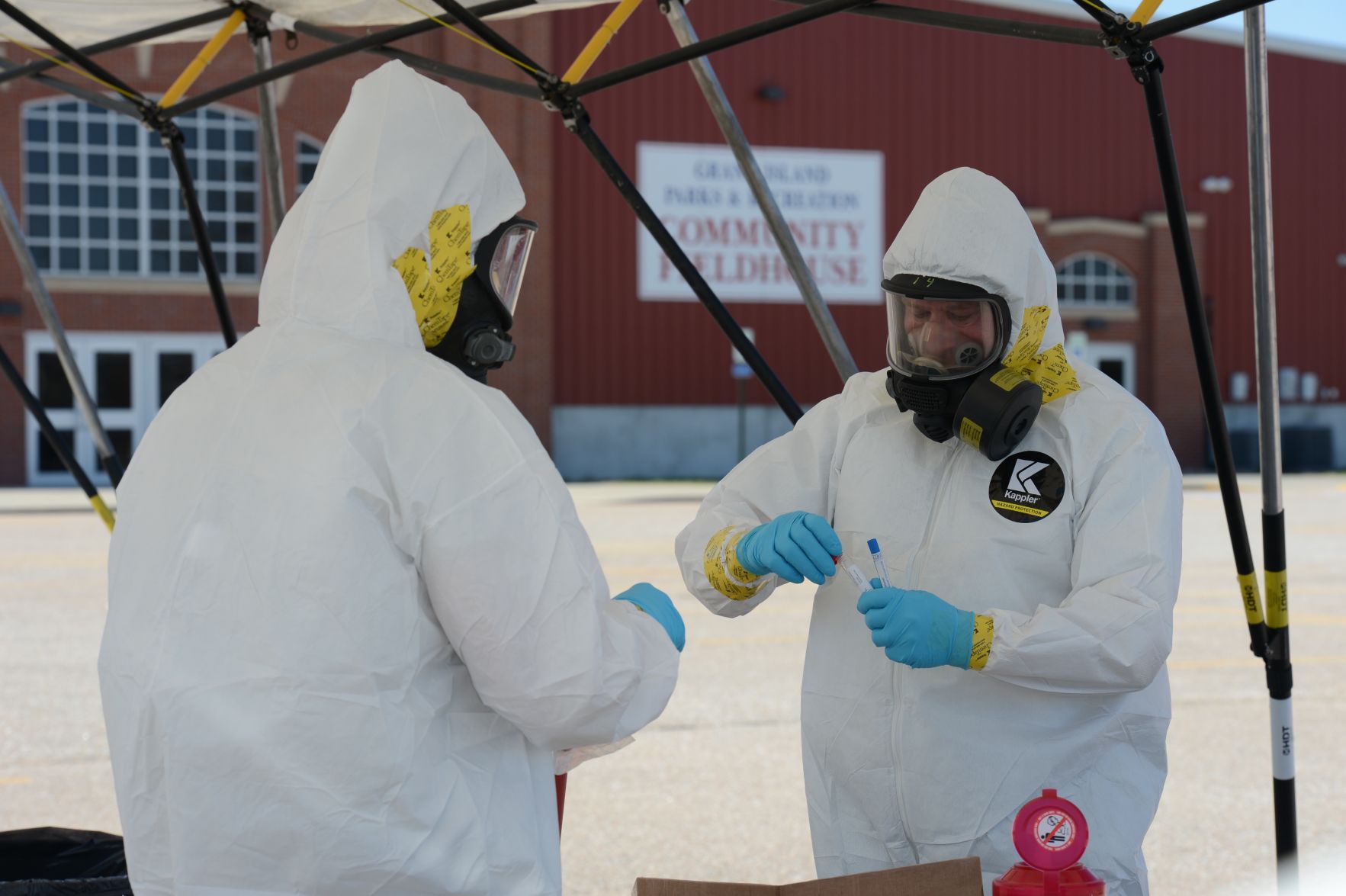 Nebraska National Guard Airmen with the 155th Medical Group